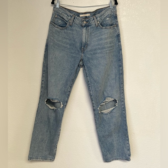 Levi's Denim - Levi’s ‘94 Baggy Distressed High Rise Jeans 90s Grunge Streetwear Size 32